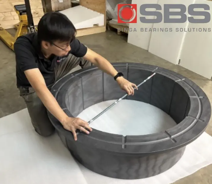 Quality control in the sliding bearings business